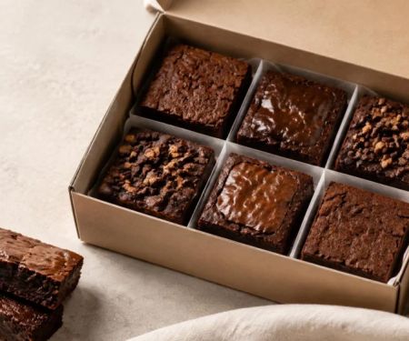 Bakery Brownie Box: Choose Textures, Portions, and Storage