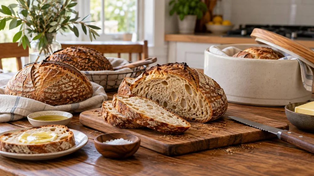 Sourdough Loaf Selection: Crust, Crumb, and Storage