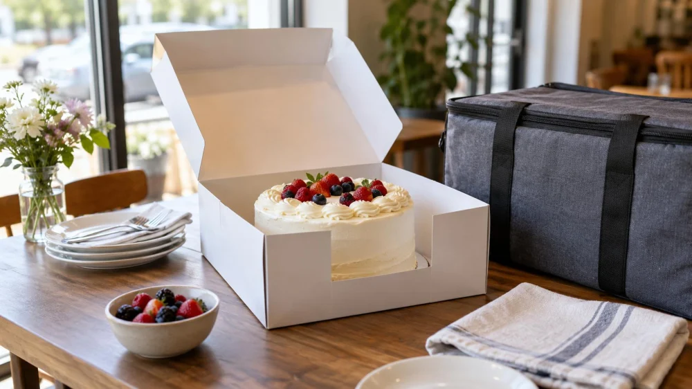 Bakery Cake Pickup: Size, Transport, Temperature, and Timing