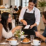 Bakery Service Charge Check: Bill, Tips, and Group Split