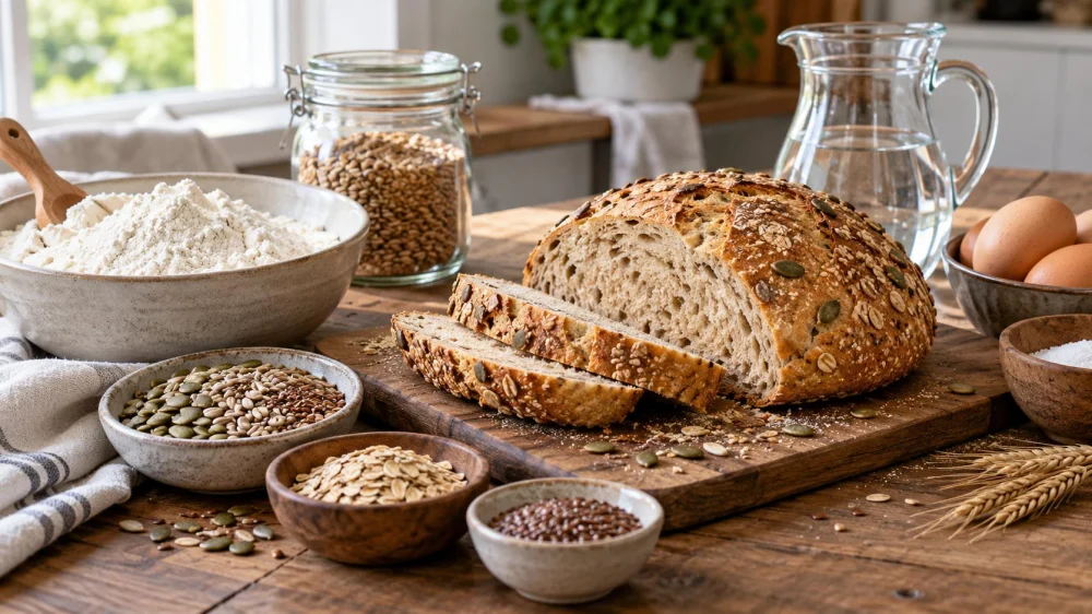Bakery Bread Ingredients: Flour, Seeds, and Allergens