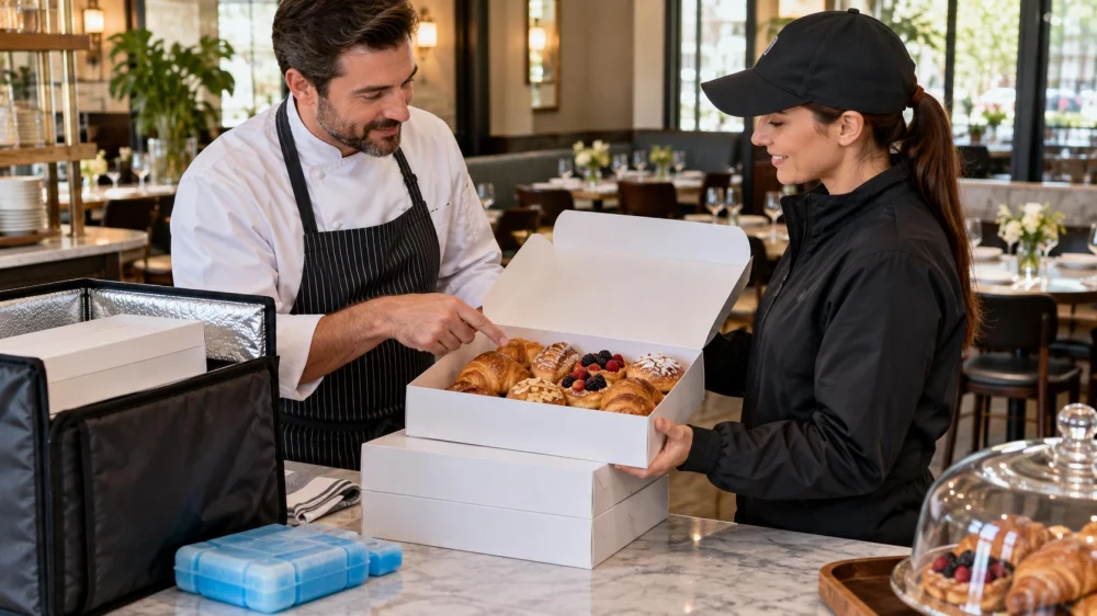 Bakery Pastry Transport: Boxes, Level, and Temperature