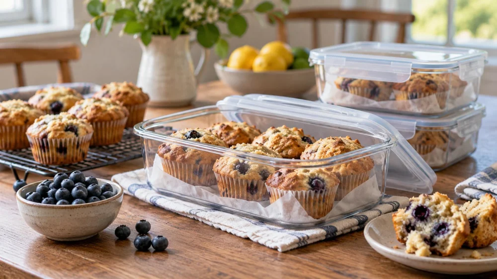 Bakery Muffin Storage: Moisture, Filling, and Freshness
