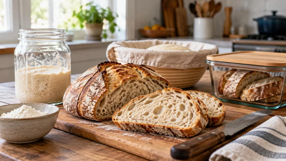 Sourdough Storage Plan: Crust, Moisture, and Refreshing