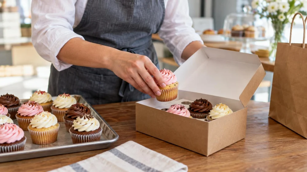 Bakery Cupcake Pickup: Count, Box, and Safe Transport