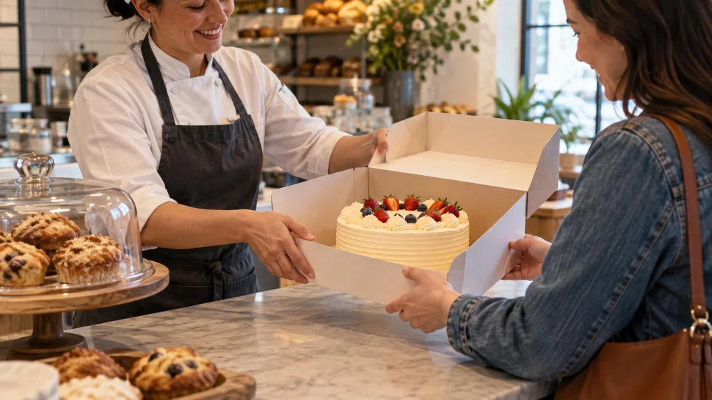 Taking a Bakery Cake Home: Order, Support, and Transport