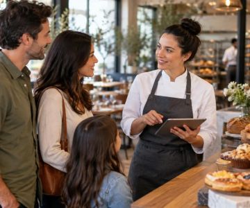 Bakery Reservation Notes: Time, Party, Access, and Contact