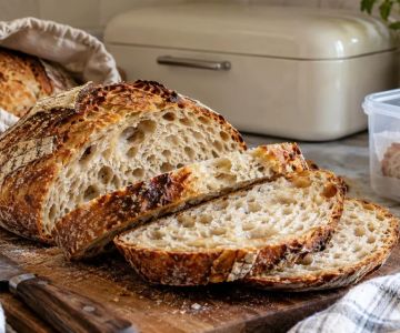 Sourdough Loaf Guide: Crust, Crumb, Storage, and Freezing