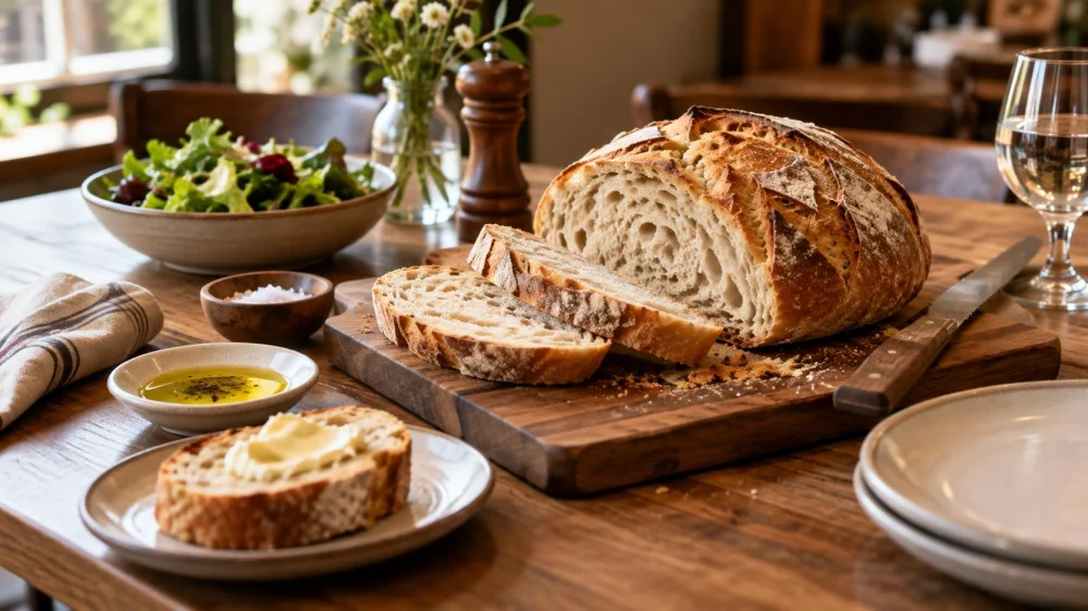 Bakery Bread Crumb Check: Freshness, Cutting, and Serving