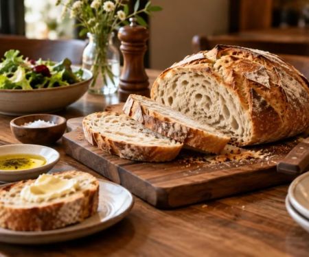 Bakery Bread Crumb Check: Freshness, Cutting, and Serving