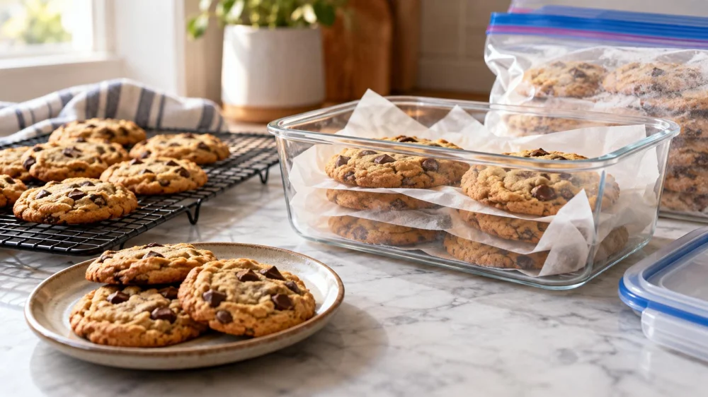 Bakery Cookie Storage: Texture, Containers, and Freezing
